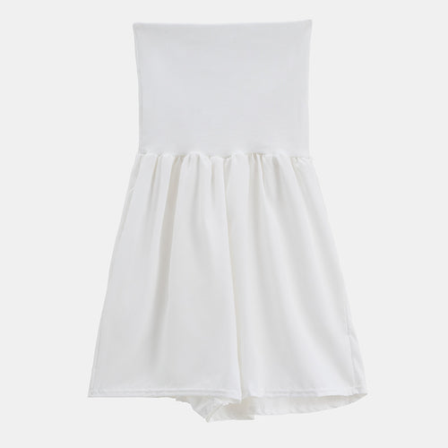 Dame stropløs jumpsuit med volumen skørt Stilla