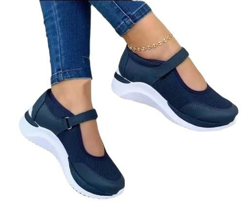 Dame Åndbare Slip-On Sportsko med komfortabel Dæmpningsteknologi Stilla