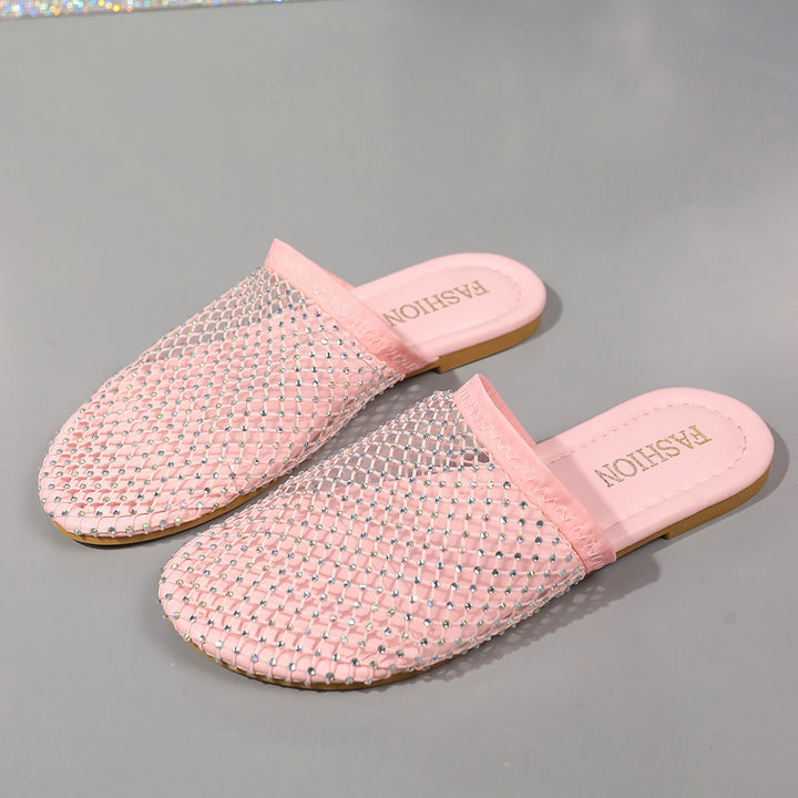 Dame Elegante og luksuriøse fritids-sandaler med moderne netdesign Stilla