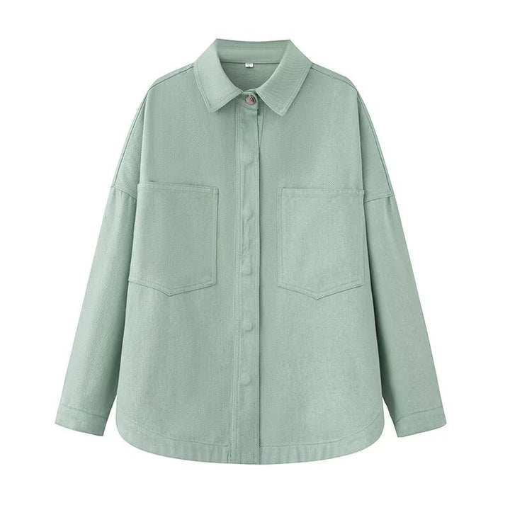 Femme Oversized Denim Utility Jakke Stilla