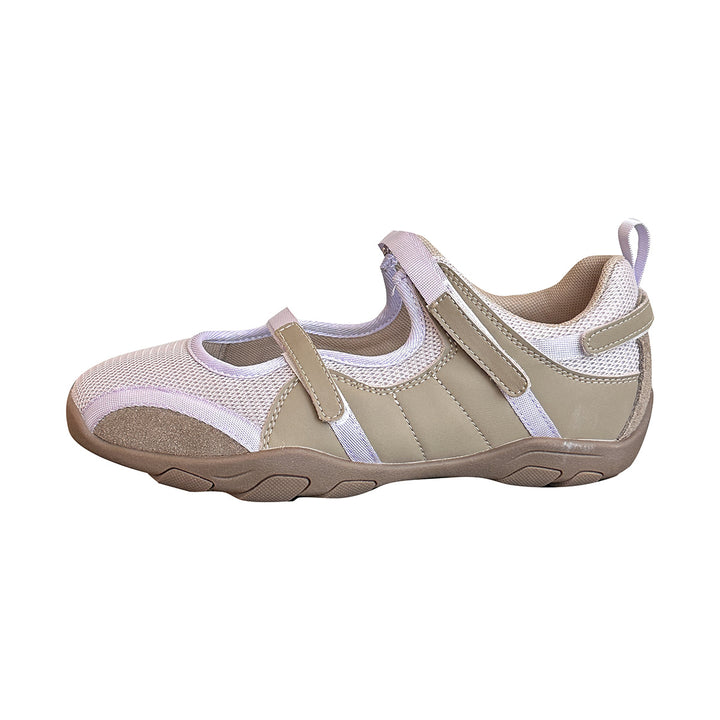 Femme Åndbare Mesh Slip-On Sneakers med Bånddetalje Stilla