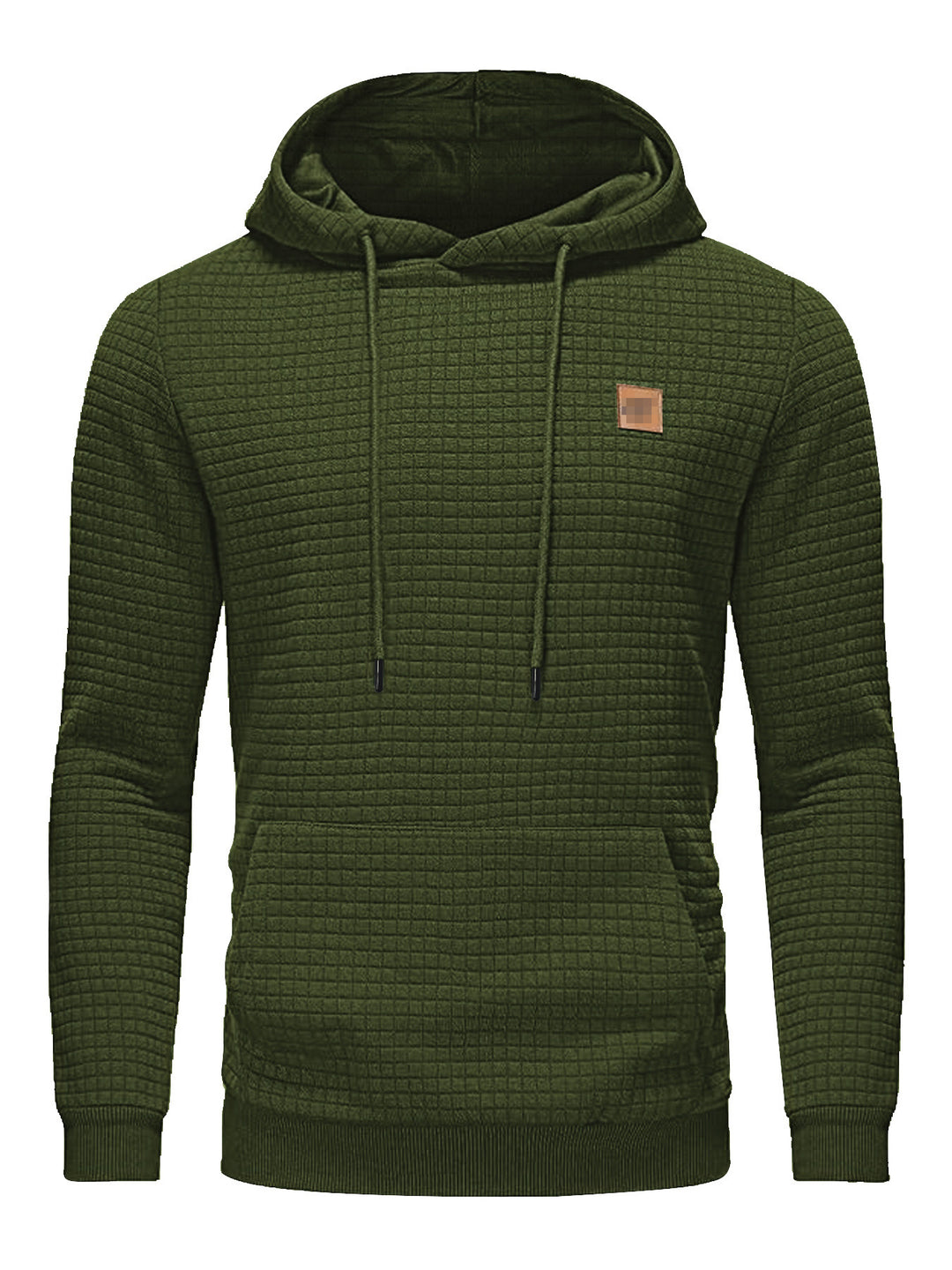 Herrer hoodie med innovativ struktur og funktionelle lommer Stilla