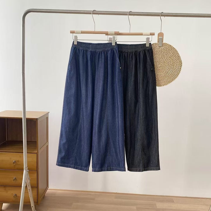 Femme Relaxed Fit Bred Denim Bukser Stilla