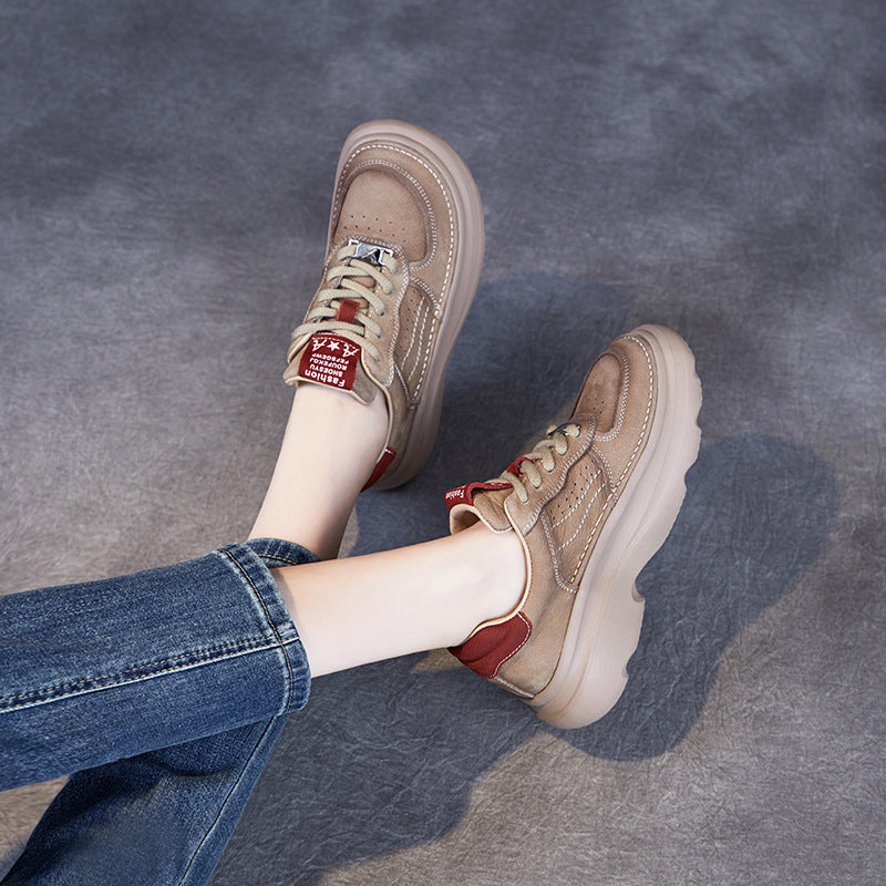 Herrer Casual Chunky Sneakers med let design Stilla