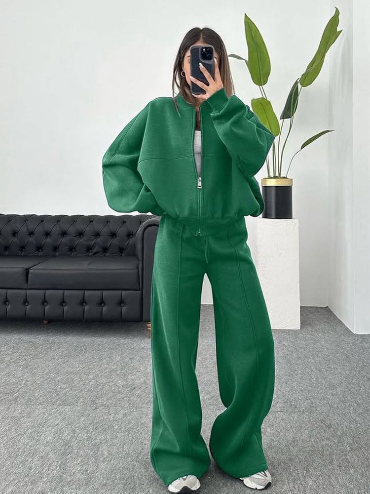 Stilla | Trendy Street Style Jakke Lang Bukser Sæt