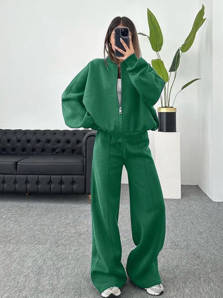 Stilla | Trendy Street Style Jakke Lang Bukser Sæt