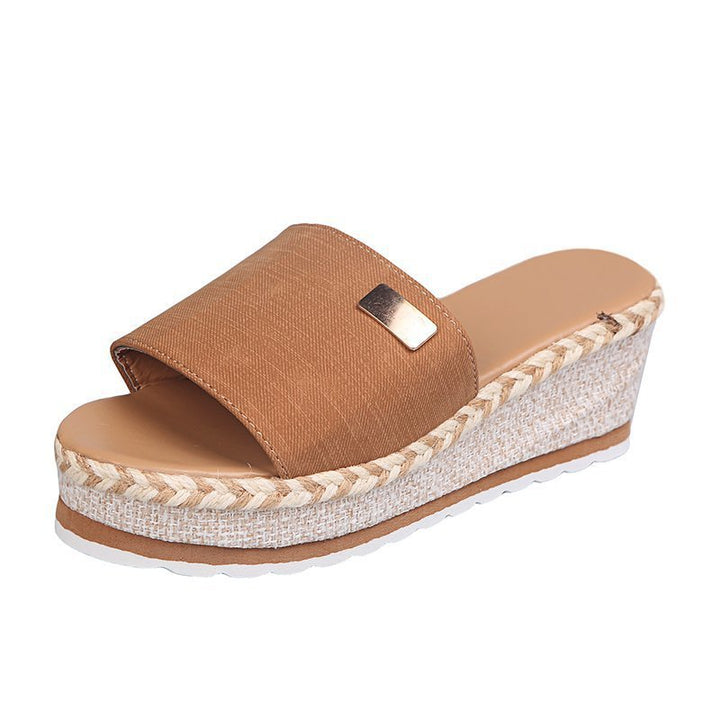 Damer Komfortable Vinkel-Sandaler Stilla