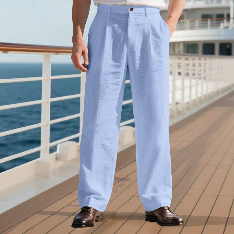 Herrer elegante fritidsbukser Stilla