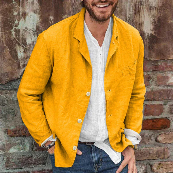 Skovae | - Let bomulds-blazer til herrer: Komfort og stil
