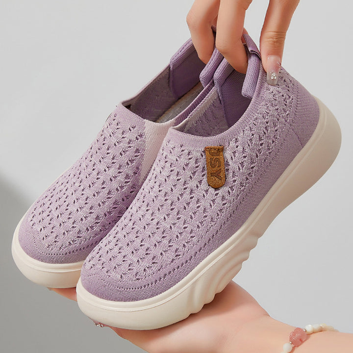 Femme Flexible Slip-On Komfort Sneakers Stilla