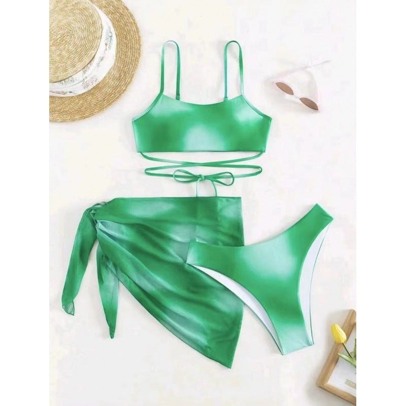 Dame bikini-sæt med elegant indpakningsdetalje og trendy snit Stilla