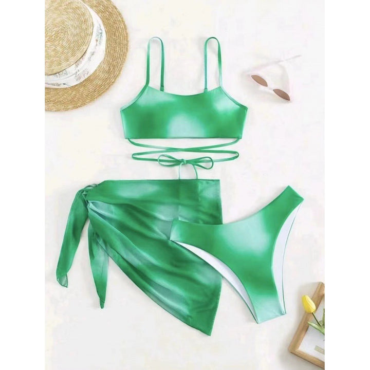 Dame bikini-sæt med elegant indpakningsdetalje og trendy snit Stilla