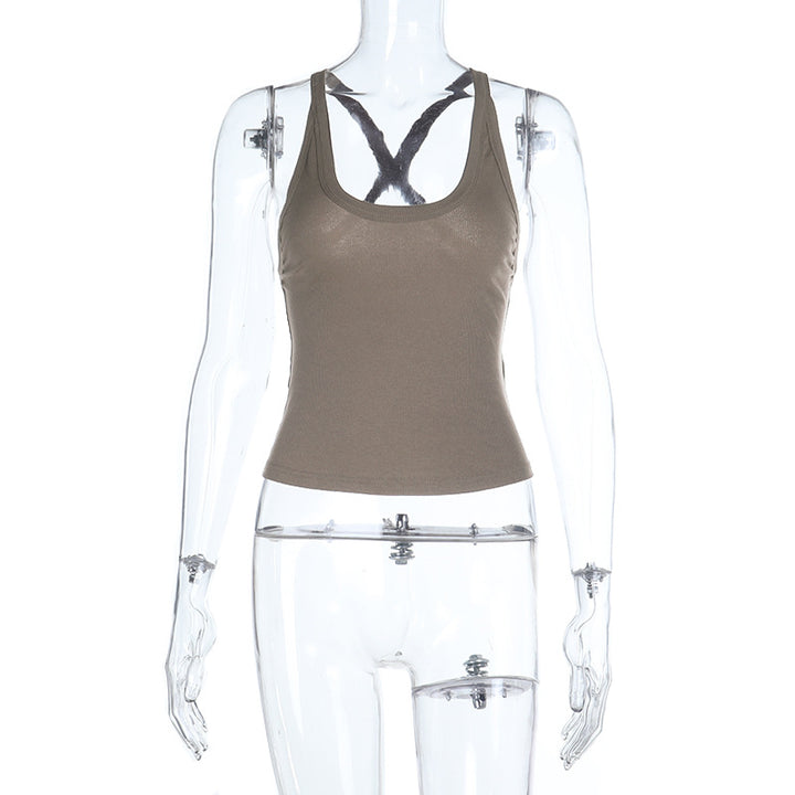 Dame Sporty Racerback Top Skovae