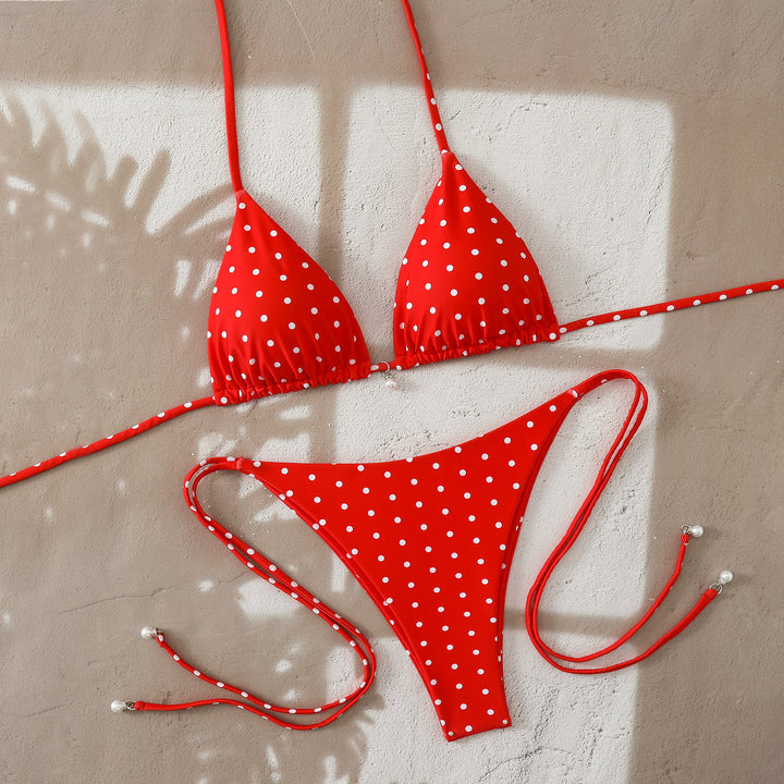 Damebikini med justerbare stropper Skovae