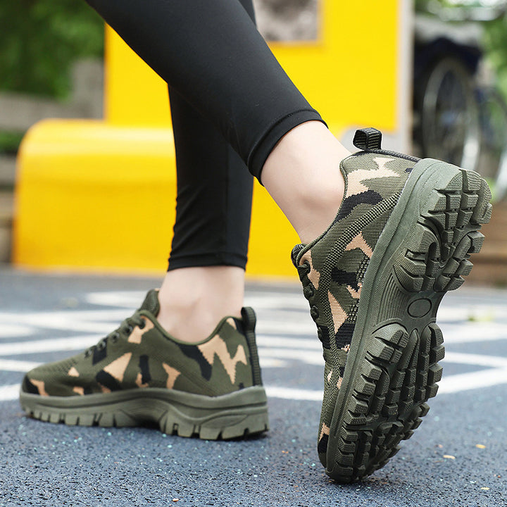 Herrer Camo Mesh Løbesko Stilla