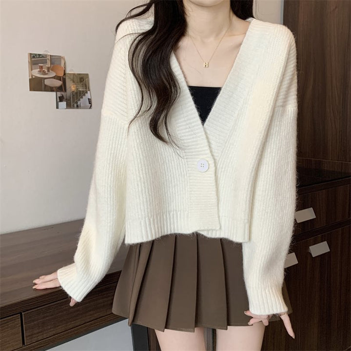Femme Struktureret Kuret Cardigan Stilla