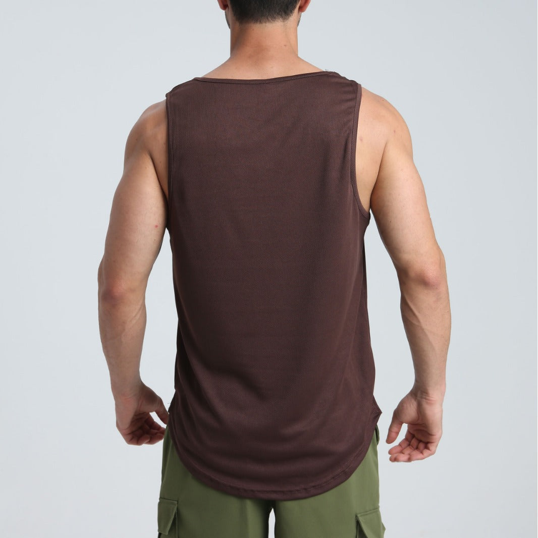 Herrer Åndbar Træning Tanktop Stilla