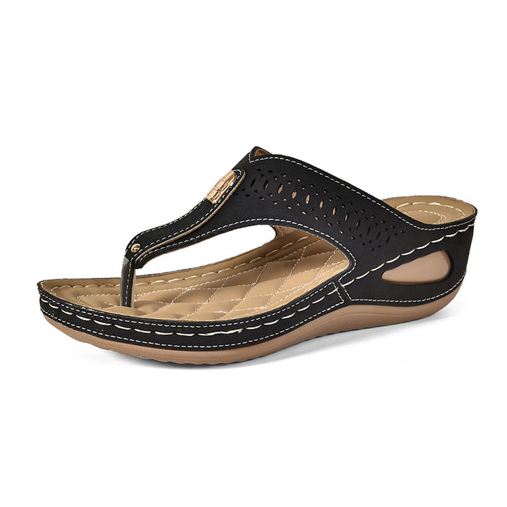 Dame komfortable toe separatorer med ergonomisk sål og fashionable accenter Stilla