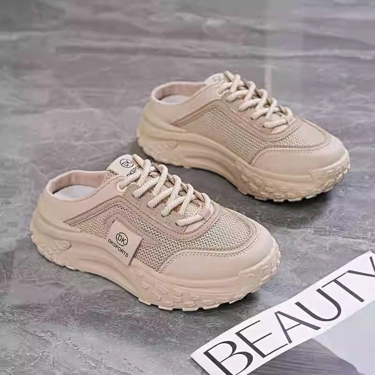 Dame Sneakers med åndbar mesh-overflade og skridsikker sål Stilla