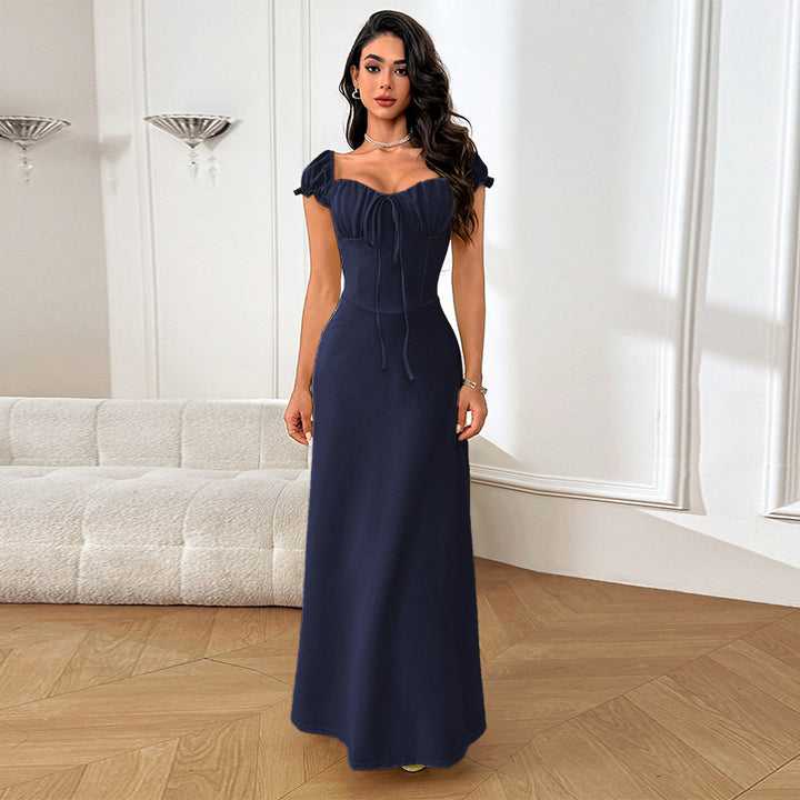 Dame elegant maxikjole med tidløs design Skovae