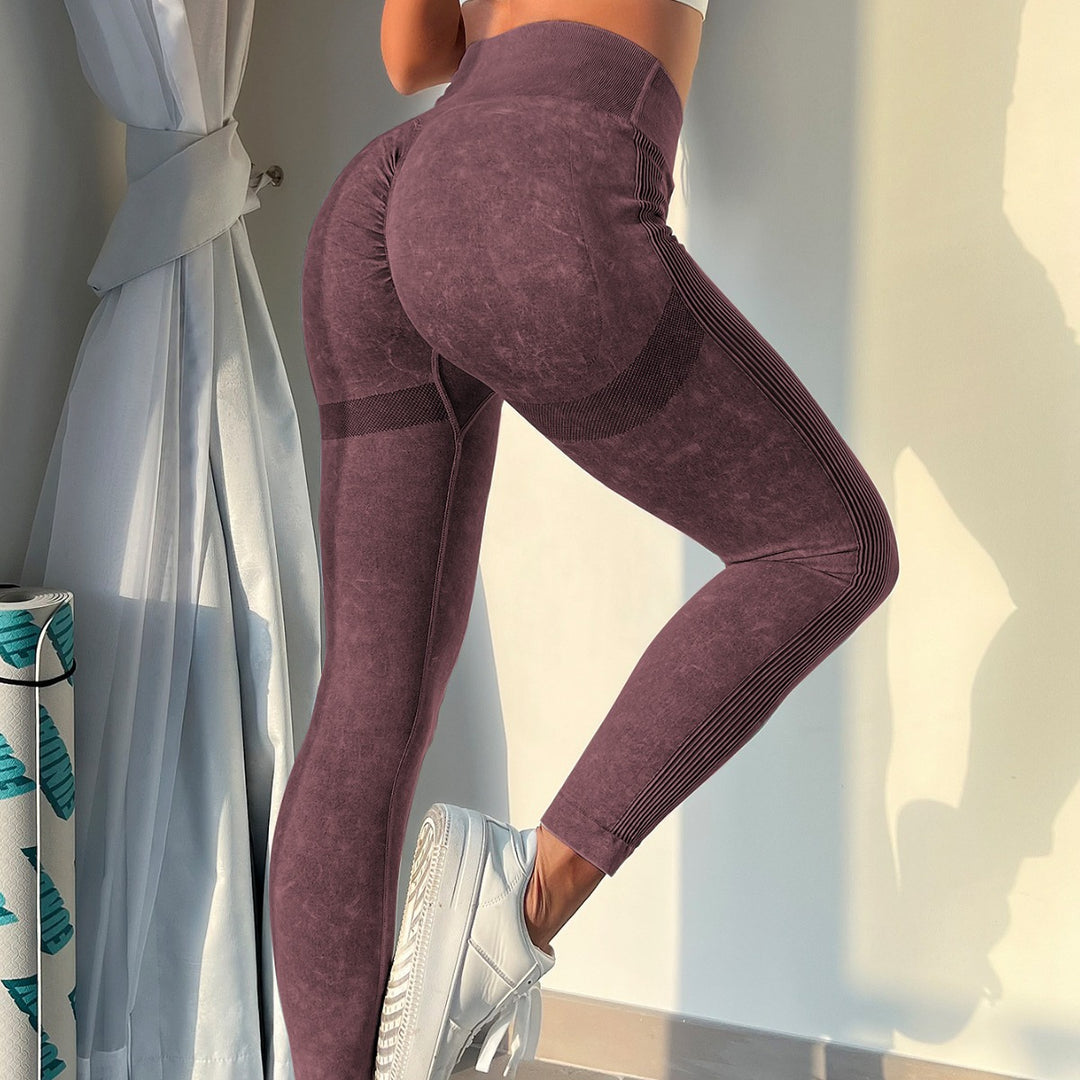 Dame sportleggings med innovativ pasform og stilfulde indsatser Stilla