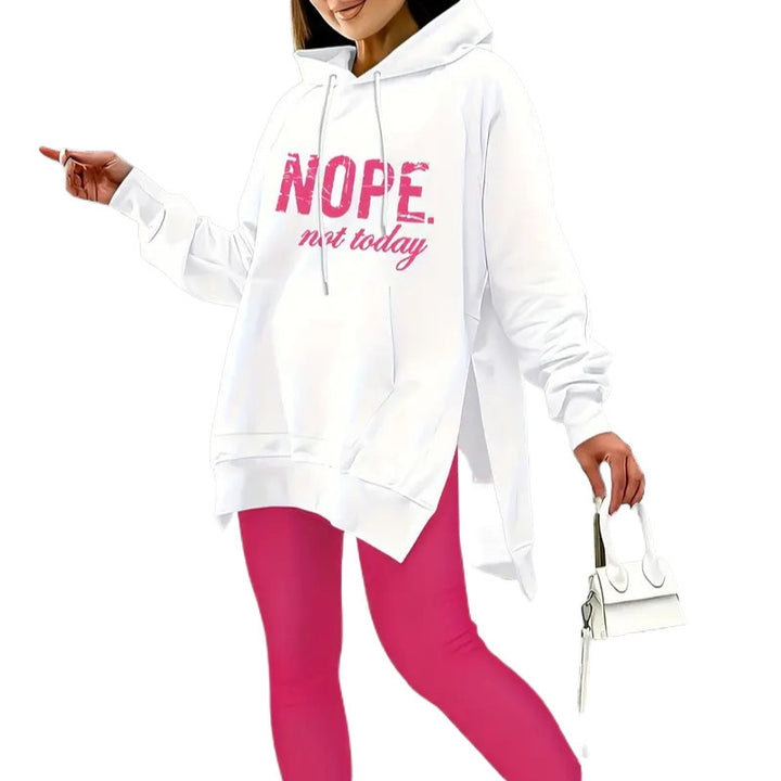 Femme Graphic Hoodie og Jogger Sæt Stilla