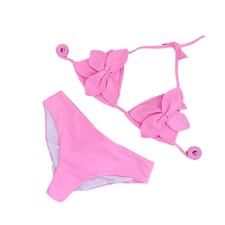 Dame Bikini-sæt med floral bustier og legende trusser Stilla