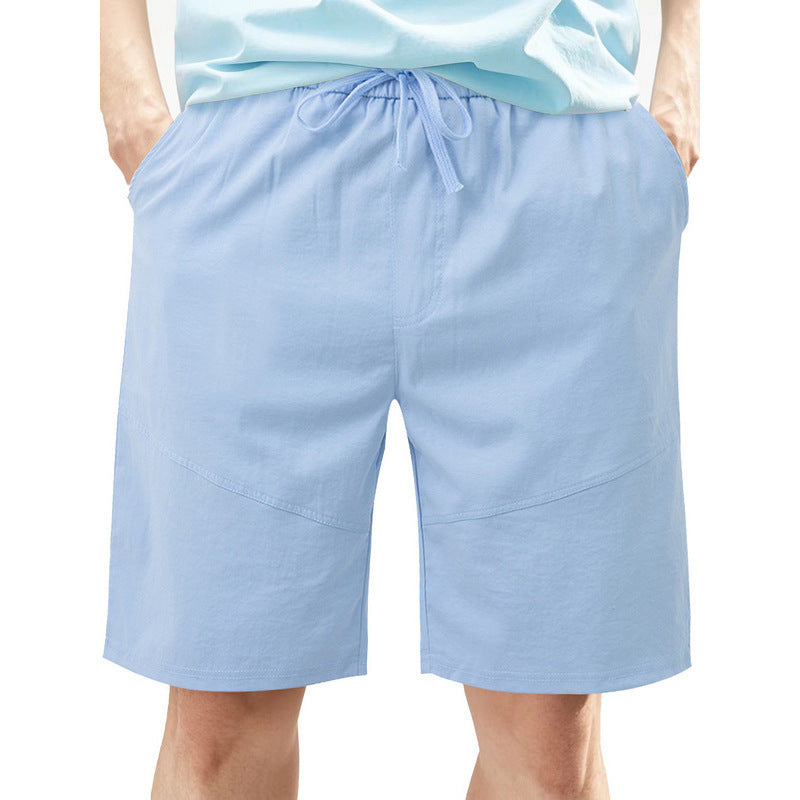 Herre casual shorts med elastisk linning og praktiske stiklommer Stilla