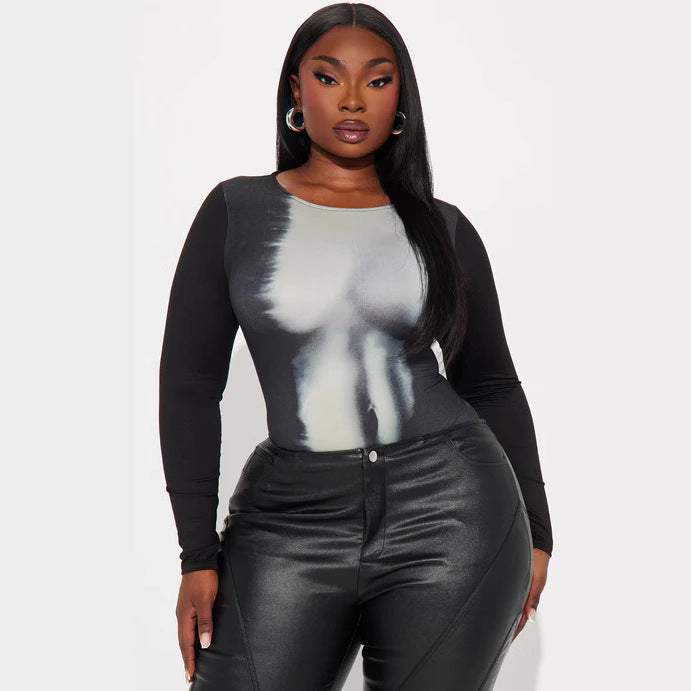 Dame Langærmet Bodysuit Skovae