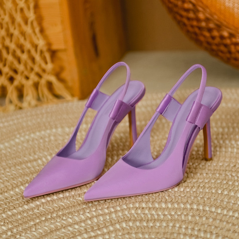 Damer Slingback-pumper med elegant spids tåparti og stilfuld hæl Stilla