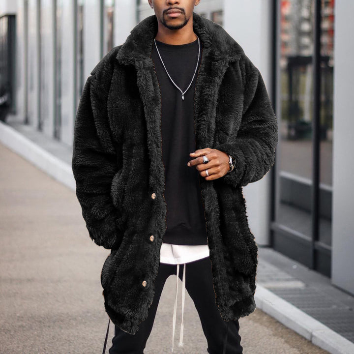 Herrer Designer Fleece-Jakke med kvalitetsdetaljer og komfortabel pasform Stilla