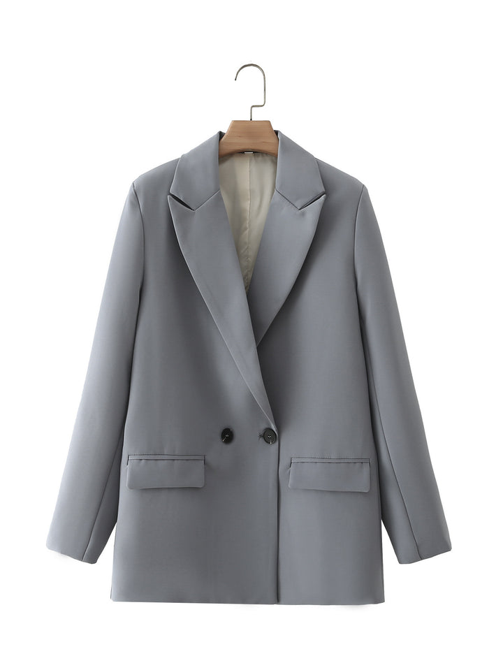 Femme Figursyet Dobbeltknap Blazer Stilla 1750151183
