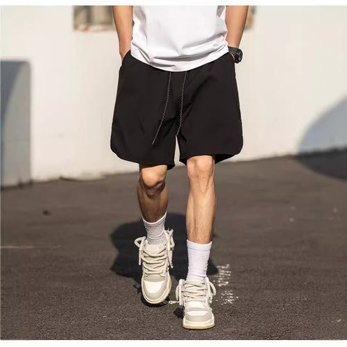 Herrer sporty shorts med elastisk talje og justerbart snoretræk Stilla