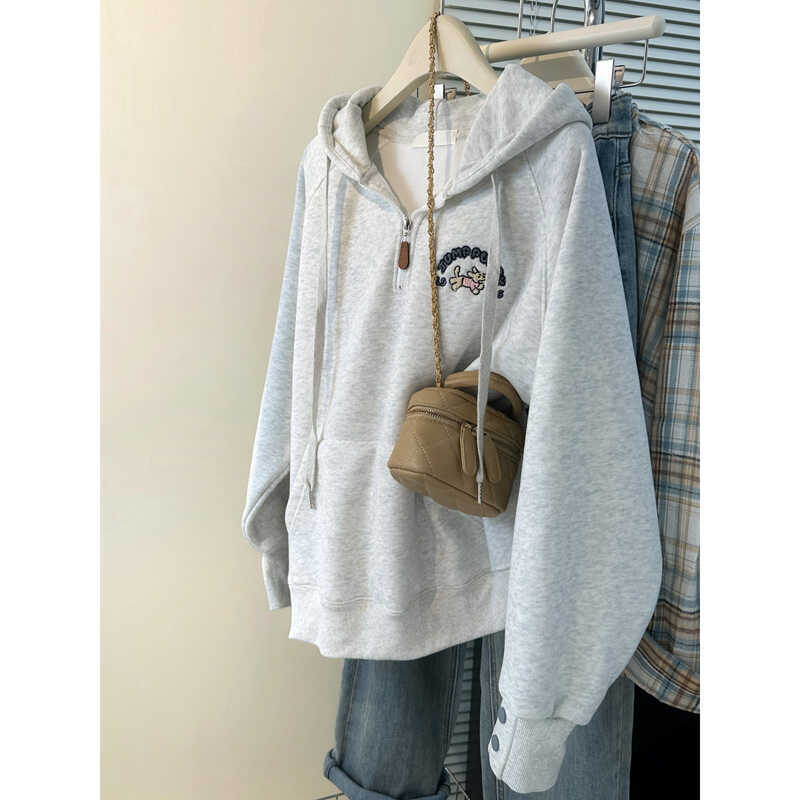 Dame Behagelig Cool Hoodie med funktionstaske Stilla