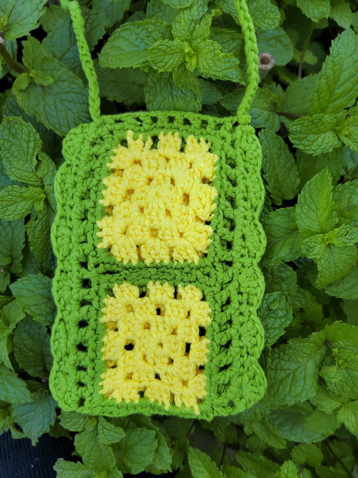 Femme Handmade Hækle-Håndtaske Stilla