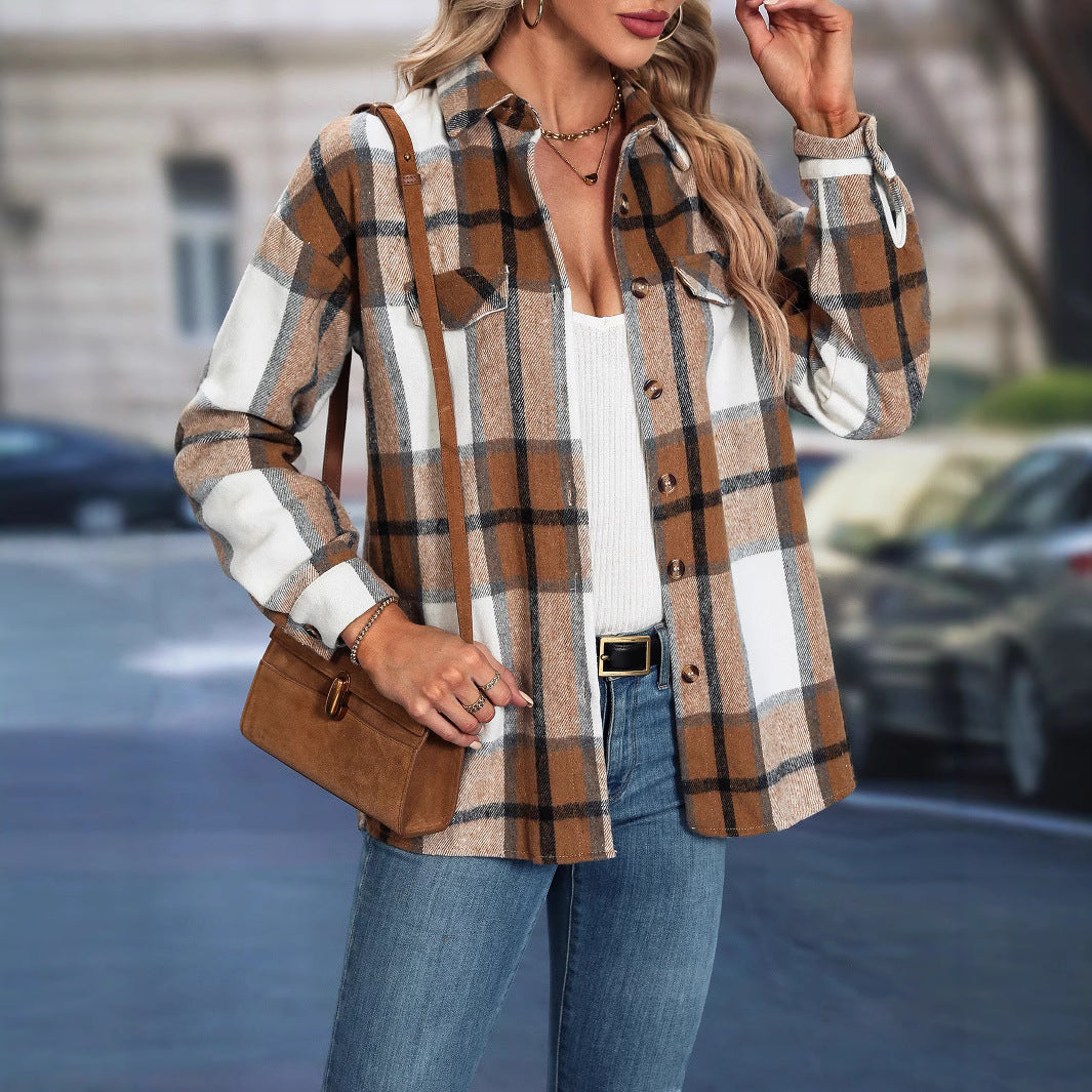 Dame Ternet Overshirt Stilla