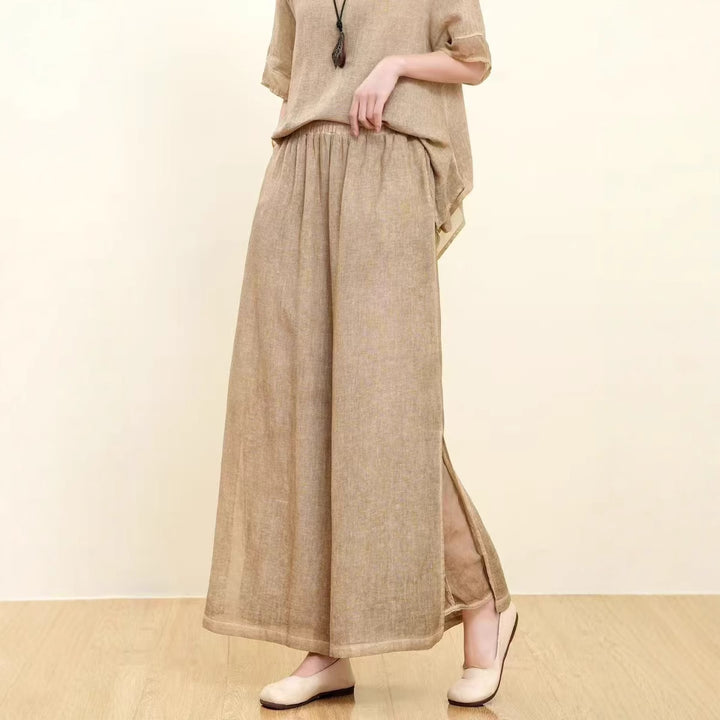 Femme Relaxed Fit Bred Linned Culottes Stilla
