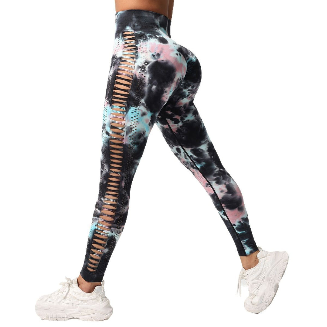 Dame sportleggings med unik snit og stilfulde cut-outs Stilla