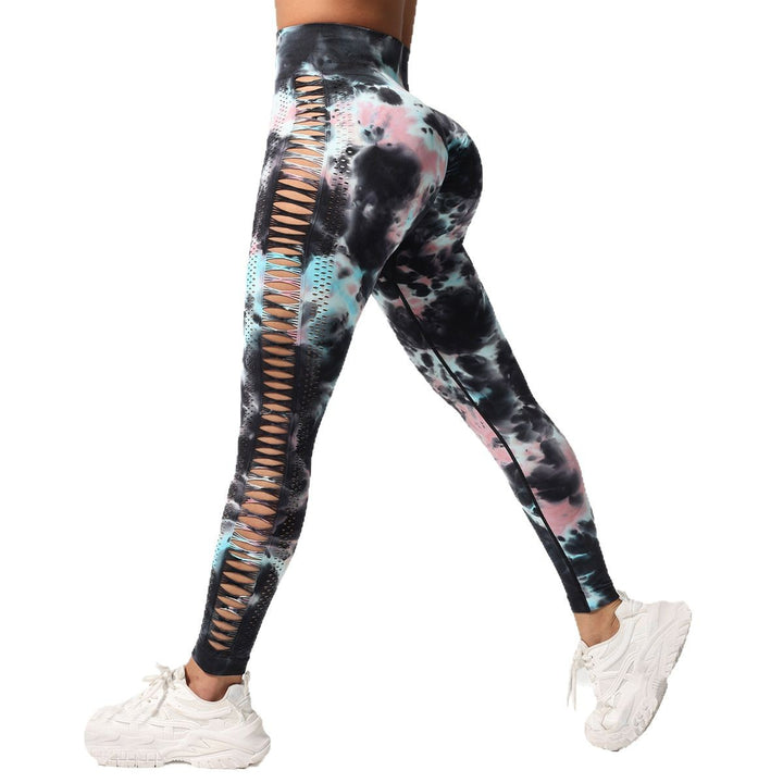 Dame sportleggings med unik snit og stilfulde cut-outs Stilla