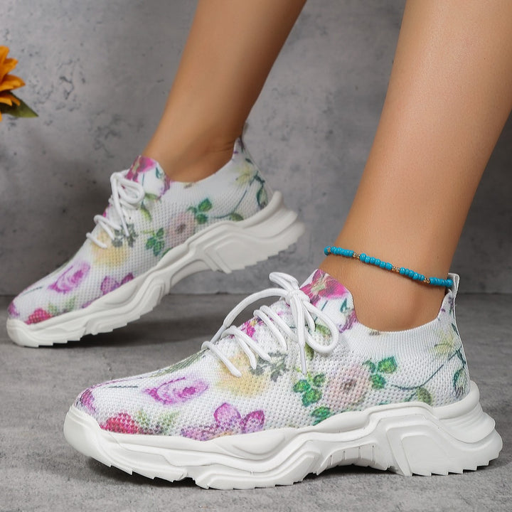 Dame Sporty Sneakers Stilla