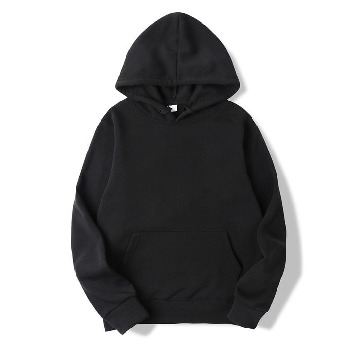 Kvinders hoodie lavet af blød fleece med praktisk kengurulomme Skovae