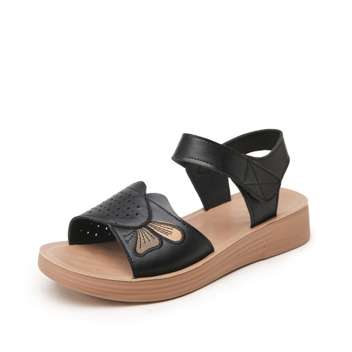 Femme justerbare komfort-slide-sandaler med dekorative elementer Stilla