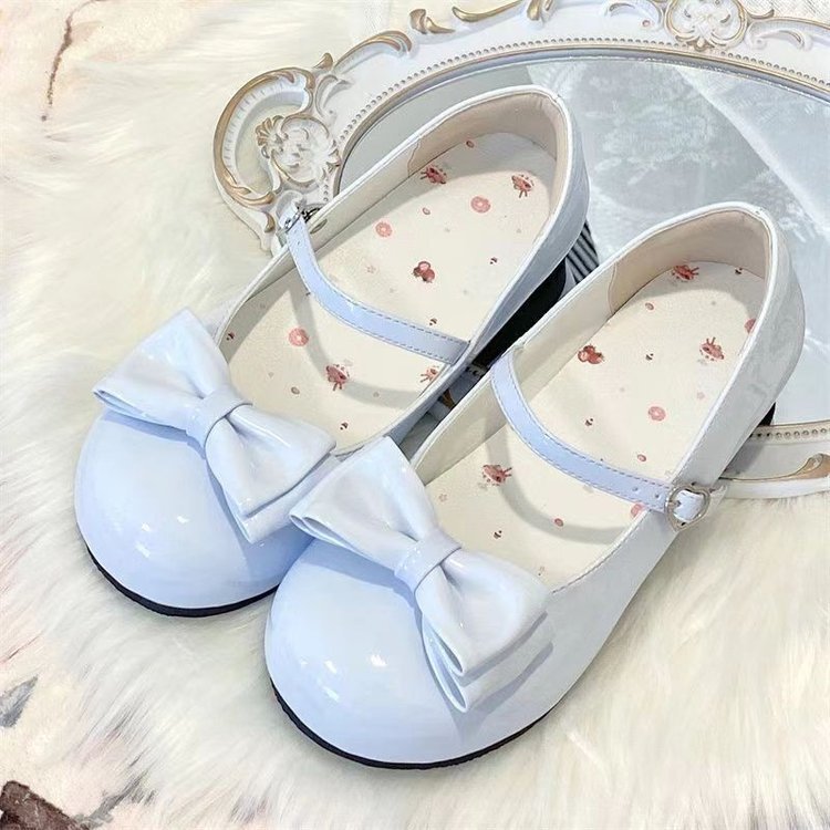 Dame elegante Mary Jane Ballerinas med modebånd-detalje og komfortabelt fodseng Stilla