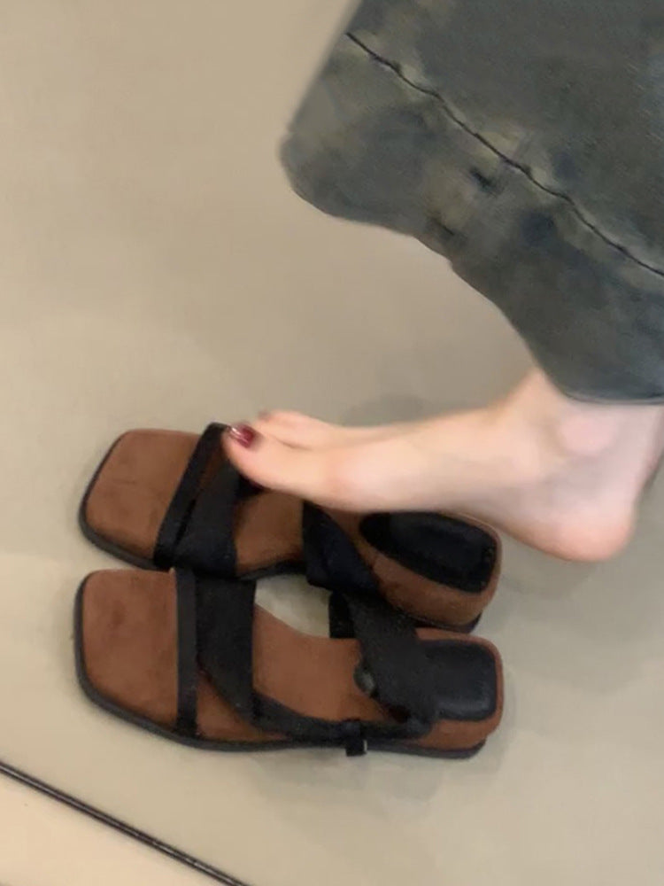 Dame stilfulde Dobbeltloop sandaler Stilla