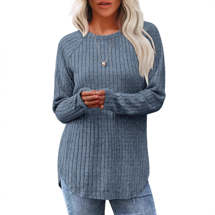 Dame alsidig strikpullover Stilla