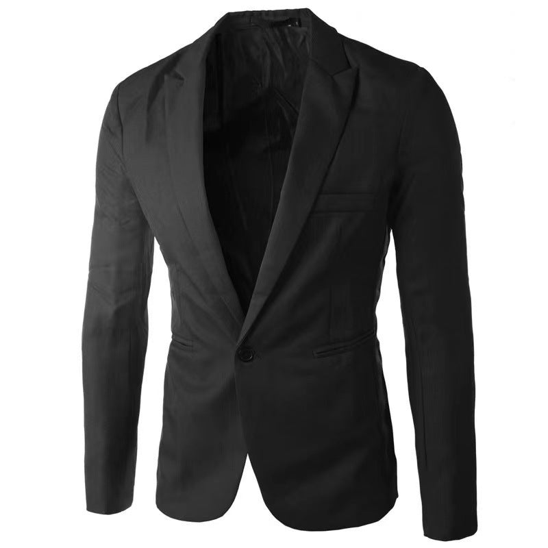 Herres elegant jakkesæt blazer med moderne snit og fin tekstur Stilla
