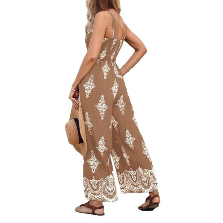 Kvinder Bohemian Bredbenet Overall Stilla