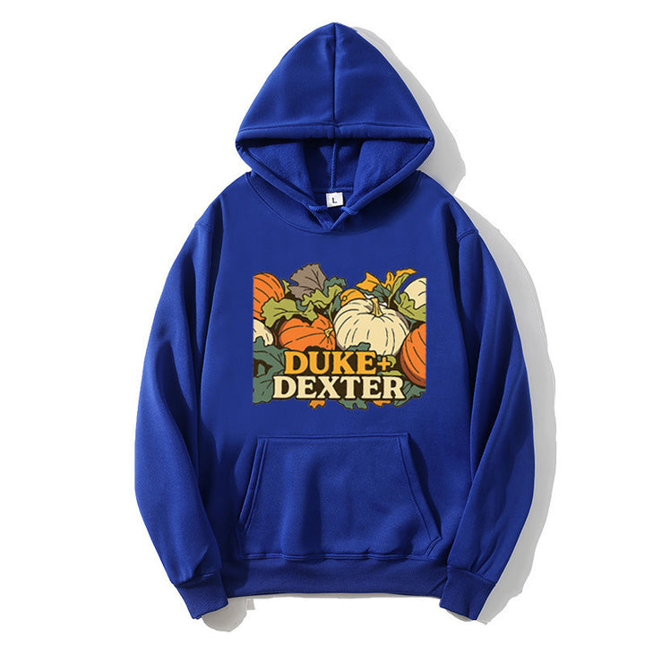 Kvinders hoodie med muntert græskar motiv Skovae