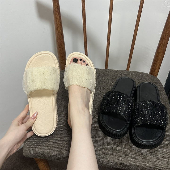 Dame Hotte og komfortable slip-ons sandaler Stilla