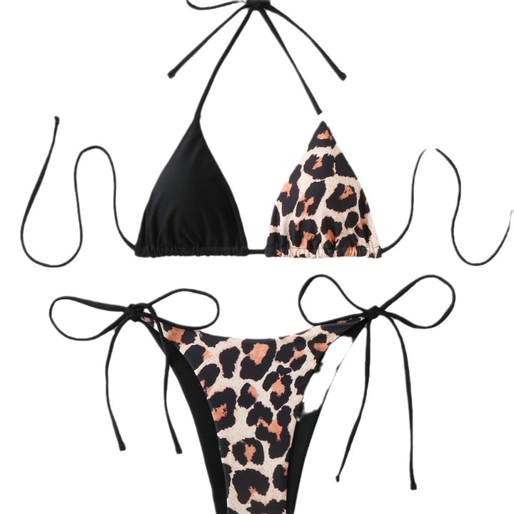 Dame Strop-Triangle-Bikini-Sæt Stilla